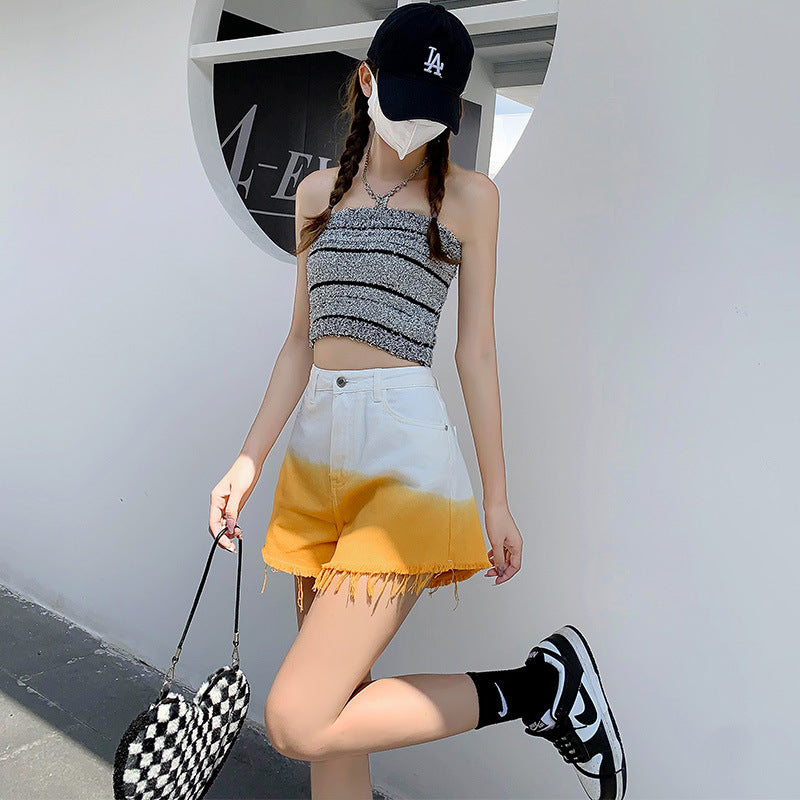 Womens Lightweight Shorts Casual Baggy Trendy Short Pants Elastic Waist Drawstring Comfy Shorts