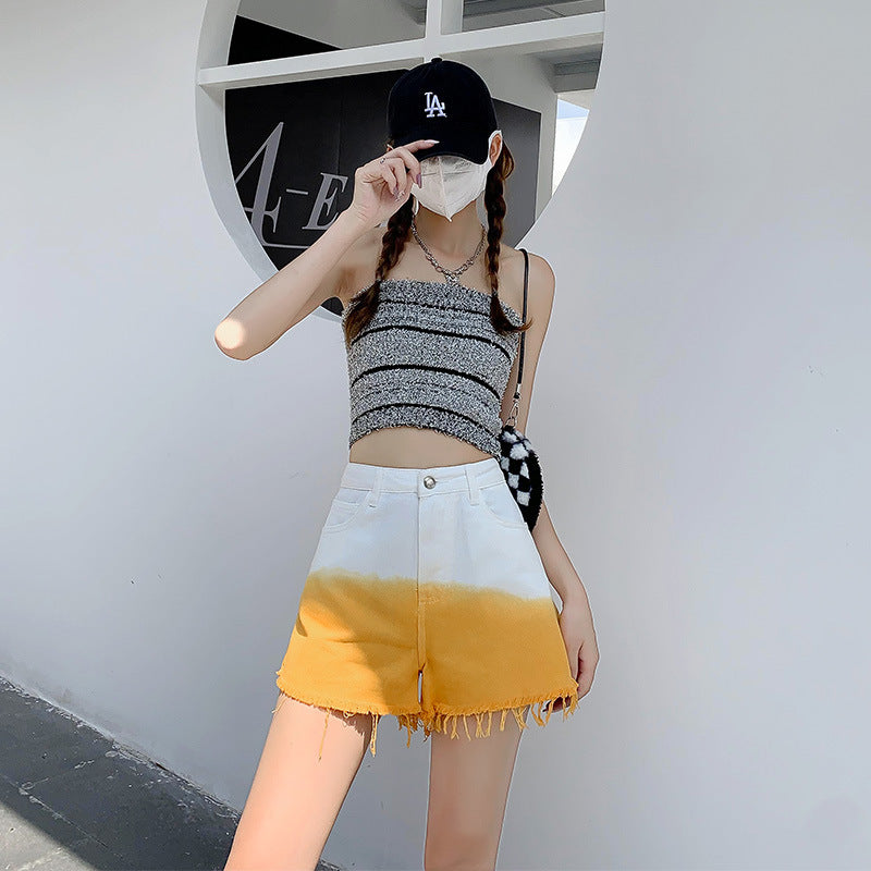 Womens Lightweight Shorts Casual Baggy Trendy Short Pants Elastic Waist Drawstring Comfy Shorts